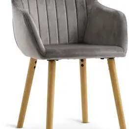 JYSK Scaun ADSLEV catifea gri
