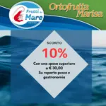 Frutti del mare Sconto 10% - al 31.03.2025