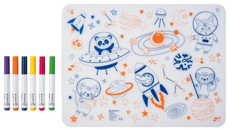Talentus Подложка за рисуване с маркери 7 части