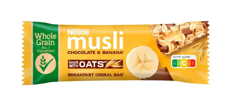 Nestle Мюсли барче банан и шоколад