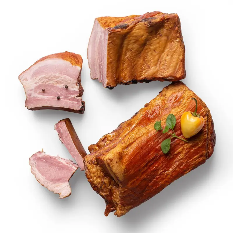 Свински гърди с кост варено-пушени