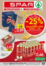 SPAR Supermarkt SPAR: Angebote - bis 09.04.2025