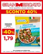 Granmercato Sconto -40% - al 08.04.2025