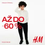 H&M Finální výprodej až -60% – do 08.04.2025