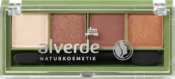 alverde NATURKOSMETIK Lidschattenpalette Quattro 39 Desert Wonders