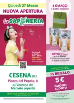 La Saponeria Nuova apertura - al 13.04.2025