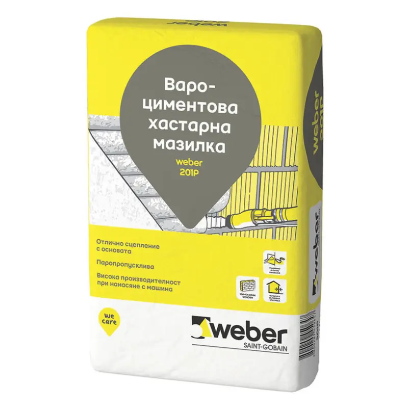 ХАСТАРНА МАЗИЛКА ЗА ВЪТРЕШНО И ВЪНШНО ПРИЛОЖЕНИЕ WEBER 201P