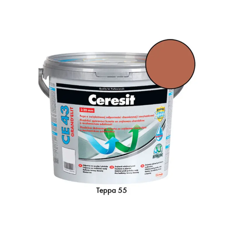 ФУГИРАЩА СМЕС CERESIT CE 43 ТЕРА , 55