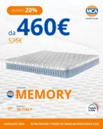 MCA Materassi Sconto 20% - al 30.04.2026