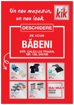 Previzualizarea de cataloage: Kik Băbeni valabil de la 07.05.2025