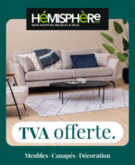 Hémisphère Sud TVA offerte - au 30.04.2025