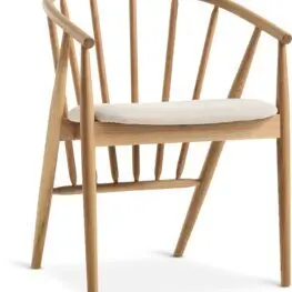 JYSK Scaun ARNBORG stejar natur/crem
