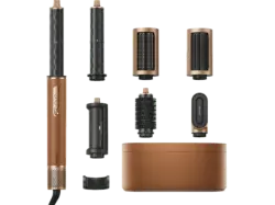 Dreame Airstyle pro 7-in-1-Haartrockner-Friseurwerkzeug-Set, Haarstyler Braun/Gold