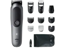 Braun AIO5560 Bodygroomer, Grau/Schwarz, Akkubetrieb