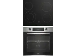 Beko BBSM12300XD, Herdset (Strahlungsheizungskochfeld, A, 72 l)