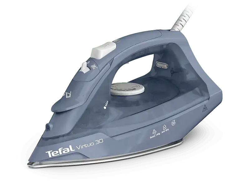 Tefal FV2C60 Virtuo 30 Dampfbügeleisen (2200 Watt, Blue Salt)