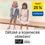 F&F Dětské a kojenecké oblečení – do 01.04.2025
