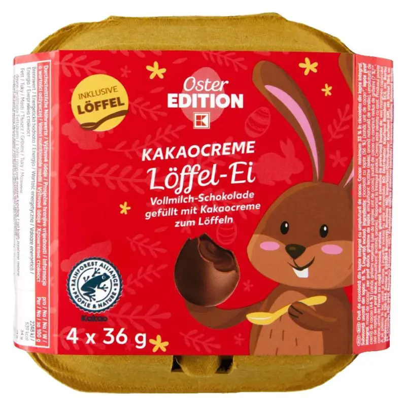 K-OSTERN Великденски шоколадови яйца различни видове