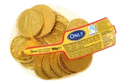 Only Шоколадови монети в мрежа