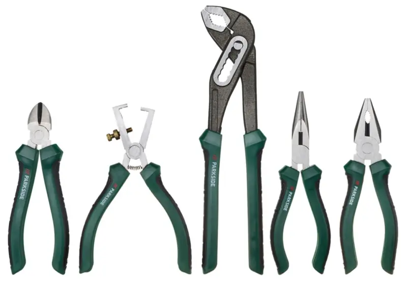 PARKSIDE&reg; Комплект клещи 5 части