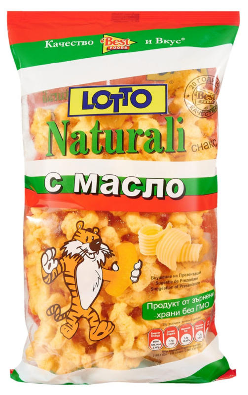 Lotto Naturali Снакс с масло