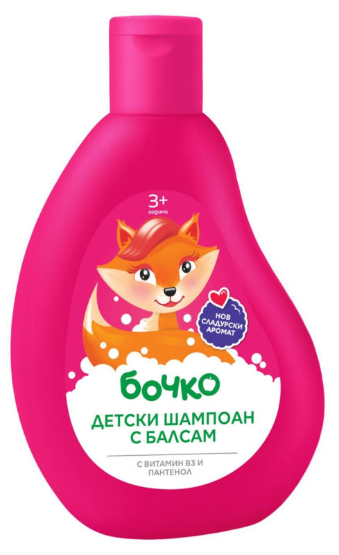 БОЧКО Детски шампоан различни видове