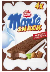 ZOTT Десерт Monte snack крем лешник
