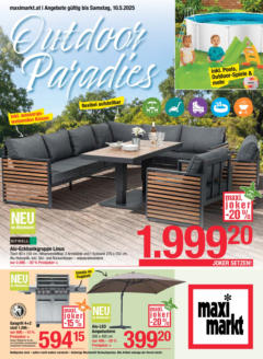 Vorschau von dem Prospekt - Maximarkt Outdoor Paradies gültig ab 31.03.2025