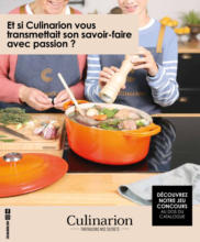 Et si Culinarion vous transmettait son savoir-faire avec passion ?