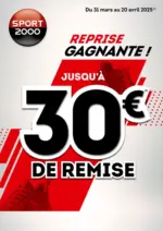 Sport 2000 REPRISE GAGNANTE ! - au 20.04.2025