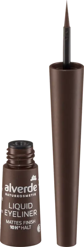 alverde NATURKOSMETIK Eyeliner Liquid 20 Brown