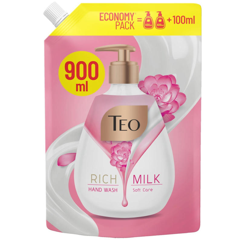 Teo Течен сапун Rich Milk различни видове