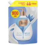 Kaufland хипермаркет Teo Течен сапун Rich Milk различни видове - до 04-05-25