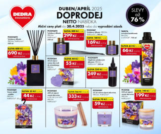 Leták doprodej Duben 2025
