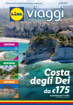 Lidl Viaggi Aprile 2025 - al 30.04.2025