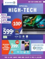 E.Leclerc Espace Culturel HIGH-TECH AVRIL - au 12.04.2025