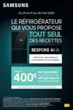 Copra SAMSUNG VOUS REMBOURSE JUSQU'A 400€ - au 20.05.2025