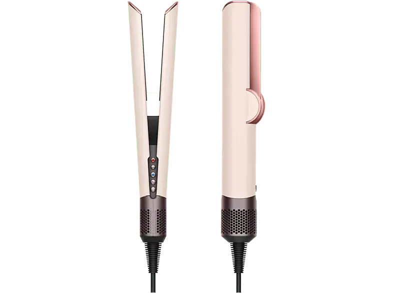 Dyson 598960-01 Airstrait Haarglätter (Temperaturstufen: 3 und 2 Styling-Modi (Nass- Trocken), Pink Rose)