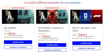 Le nostre offerte scontate da non perdere