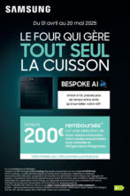 Copra SAMSUNG VOUS REMBOURSE JUSQU'A 200€ - au 20.05.2025