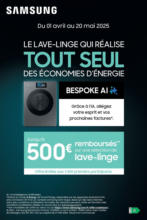 SAMSUNG VOUS REMBOURSE JUSQU'A 500€