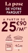 Saint Maclou La pose de votre parquet - au 15.04.2025