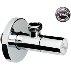 СПИРАТЕЛЕН КРАН 1/2 Х 3/4 THS THERMOSTYLE TOP SILVER