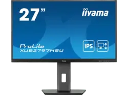 IIYAMA ProLite XUB2797HSU-B2 27 Zoll Monitor, Full-HD, 1 ms Reaktionszeit, 100 Hz, Schwarz