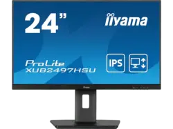 IIYAMA ProLite XUB2497HSU-B2 23,8 Zoll Monitor, Full-HD, 1 ms Reaktionszeit, 100 Hz, Schwarz