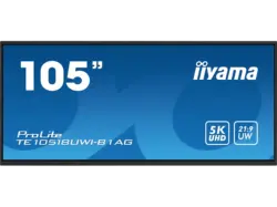 iiyama ProLite TE10518UWI-B1AG Interaktives 105 Zoll Ultra-wide Multi-Touch-Display mit 5K UHD-Auflösung und 21:9-Panoramablick; Digital Signage-Display