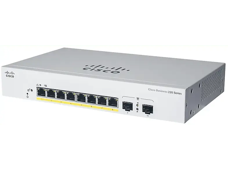 CISCO Switch CBS220 smart 8-Port GE EXT PS