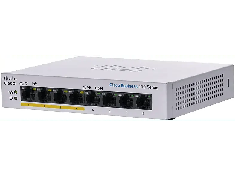CISCO Switch CBS110 Unmanaged 8-port GE