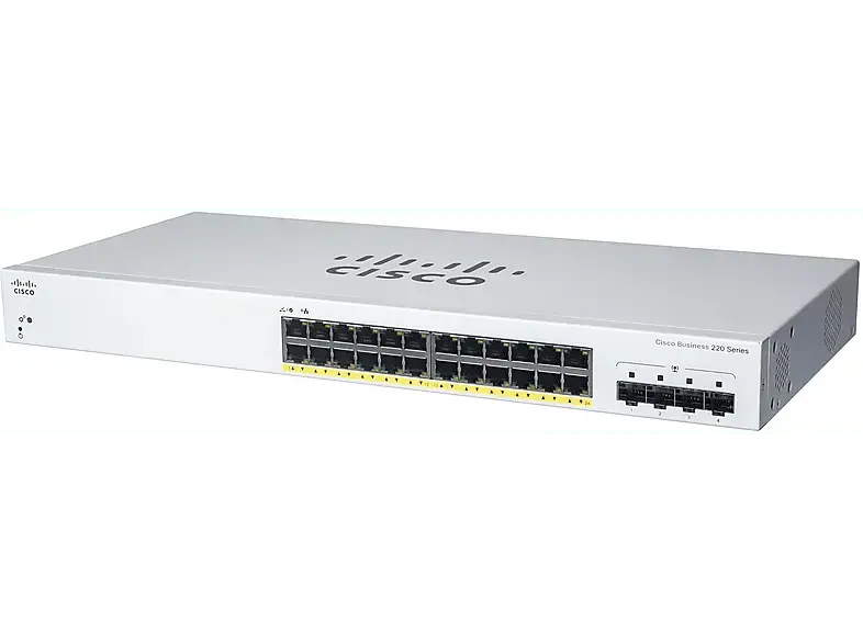 CISCO Switch CBS220 smart 24-Port GE 4X1G