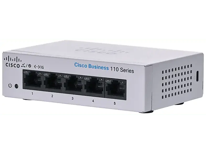 CISCO Switch CBS110 Unmanaged 5-port GE Desktop